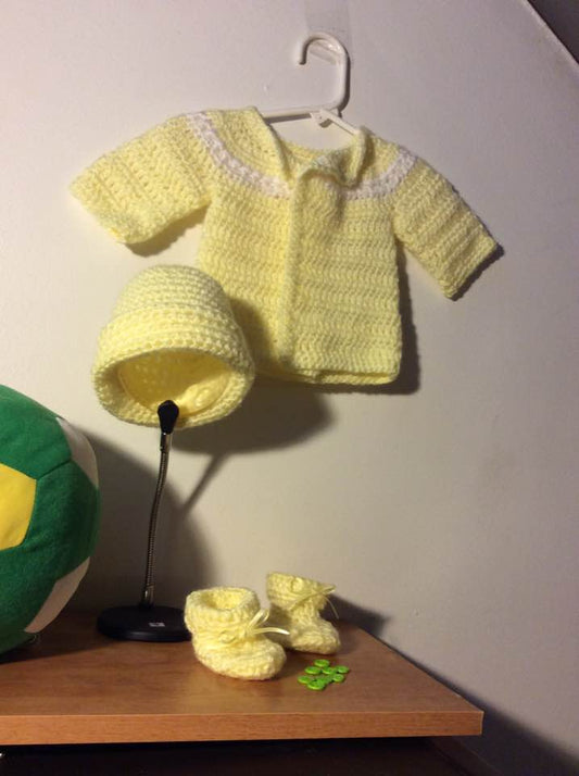 Sweet Baby Sweater Set